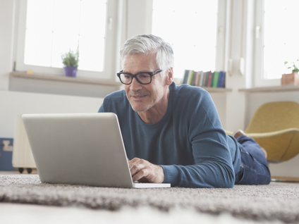 Man on laptop