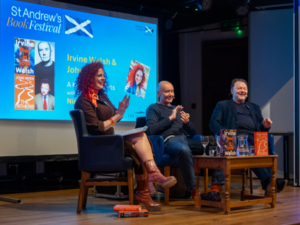 Irvine Welsh & John Niven At SABF 2025 03 Copy