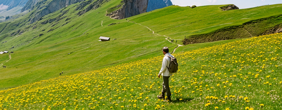 Firefly Add A Person Walking In The Meadow 1950X450
